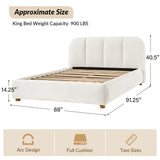 Gerrard Upholstered Platform King Bed