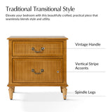 Ove 2-Drawer Nightstand