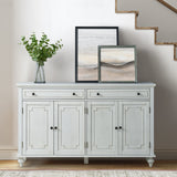 Mildred 2 Drawer Sideboard WHITE