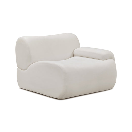 Zenith Contract-Grade Upcycled Fabric Corner Chair