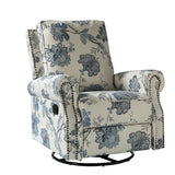 Kaspar Manual Swivel Glider Recliner