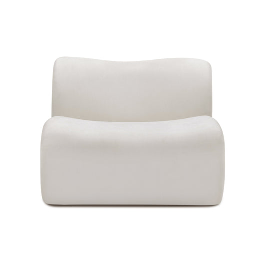 Zenith Contract-Grade Upcycled Fabric Armless Chair