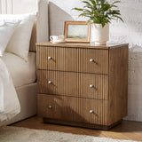 Albert 3-Drawer Nightstand