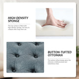 Jordan Upholstered Storage Ottoman
