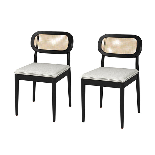 Konstantin Ratten Dining Chair Set of 2