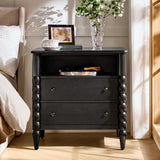 Alex 28"W 3-Drawer Nightstand