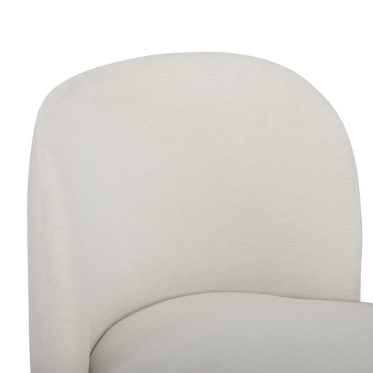 Persa Round Back Performance Chenille Dining Chair