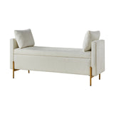 Arrigo Upholstered Flip Top Storage Bench