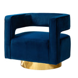 Blanca Swivel Barrel Chair