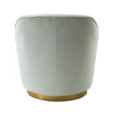 Burkhard Swivel barrel Chair