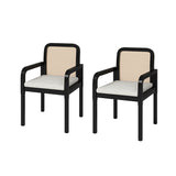 Antoine Ratten Dining Chair Set of 2