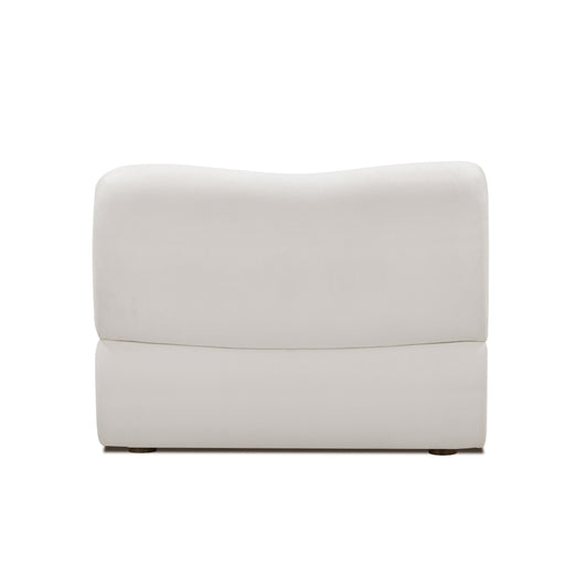 Zenith Contract-Grade Upcycled Fabric Armless Chair
