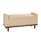 Jason Upholstered Flip Top Storage Bench
