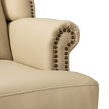 Baptist Genuine Leather Armchair