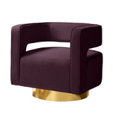 Blanca Swivel Barrel Chair