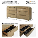 Egon 6-Drawer Dresser