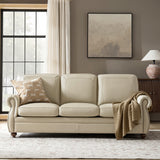 Gerardo Genuine Leather Sofa