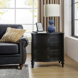 Alois 3-Drawer Nightstand