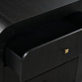 Hump 38" Arched 3-Drawer Bedside Chest