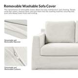 Anton 60" Slipcovered Sofa
