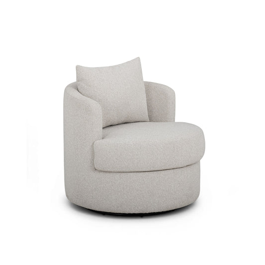 Silvi Performance Boucle Swivel Accent Chair