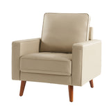 Aurelian Genuine Leather Armchair