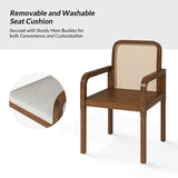 Antoine Ratten Dining Chair Set of 2