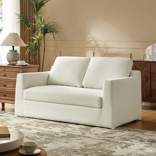 Anton 60" Slipcovered Sofa