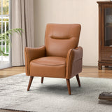 Zuri Vegan Leather Armchair