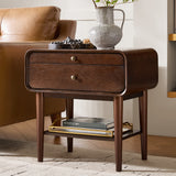 Rudol 2-Drawer End Table