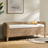 Abril Ratten Storage Bench