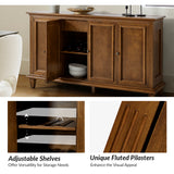 Erwin Sideboard with Wine Bottle Storage