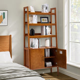 Andr¨¦s Solid Wood Ladder Bookcase