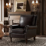 Raymond  Genuine Leather Armchair