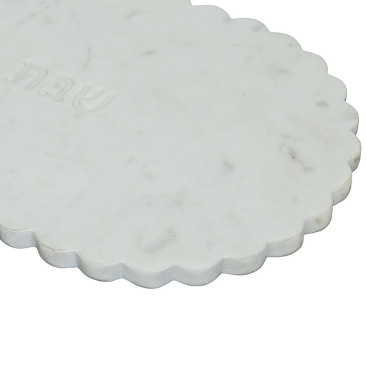 Shabbat Marble Serving Board