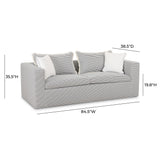 Salty 85" Indoor/Outdoor Sofa