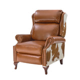 Richard Genuine Leather Manual Recliner