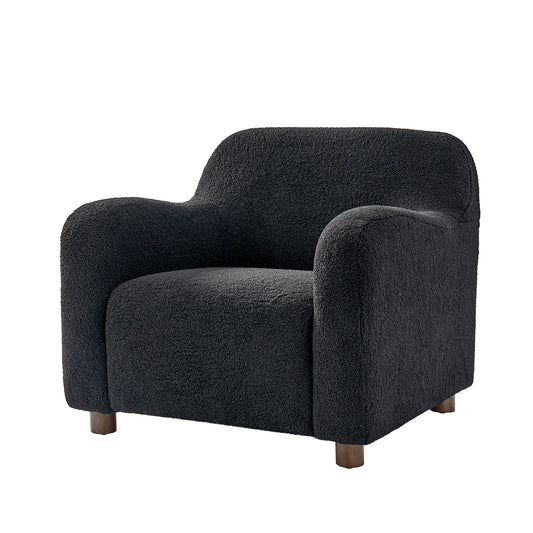 Bernie Boucle Upholstered Armchair