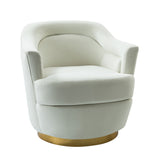 Burkhard Swivel barrel Chair