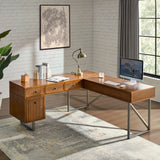 Alfons L Shape Lift Top Office Desk