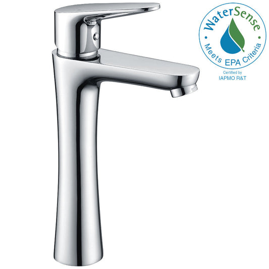 Vivace Single Hole Single-Handle Bathroom Faucet in Polished Chrome