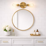 Reverie Double Lights Bathroom Wall Sconce