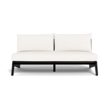 MLB TEAK 2 Seat Armless Sofa