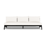MLB TEAK 3 Seat Armless Sofa