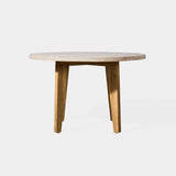 MLB TEAK Round Dining Table 1200