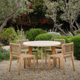MLB TEAK Round Dining Table 1200