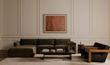 Rue Ottoman Deep Green