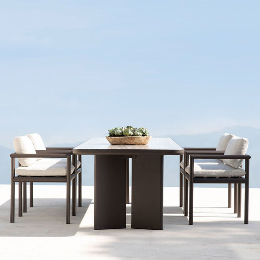 Moab 107" Rectangle Dining Table