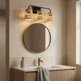 Moonlit Three Lights Wall Sconce