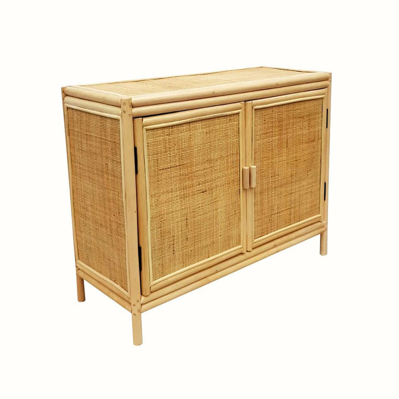 Kona Rattan Cabinet w/Shelves